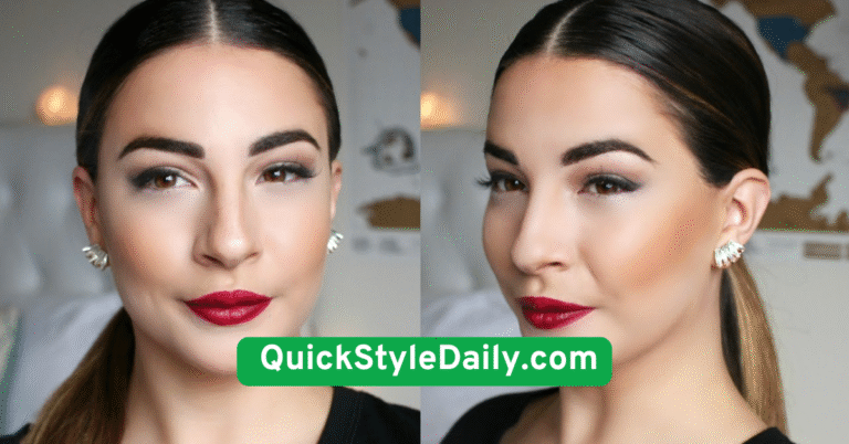 Sleek Low Ponytail