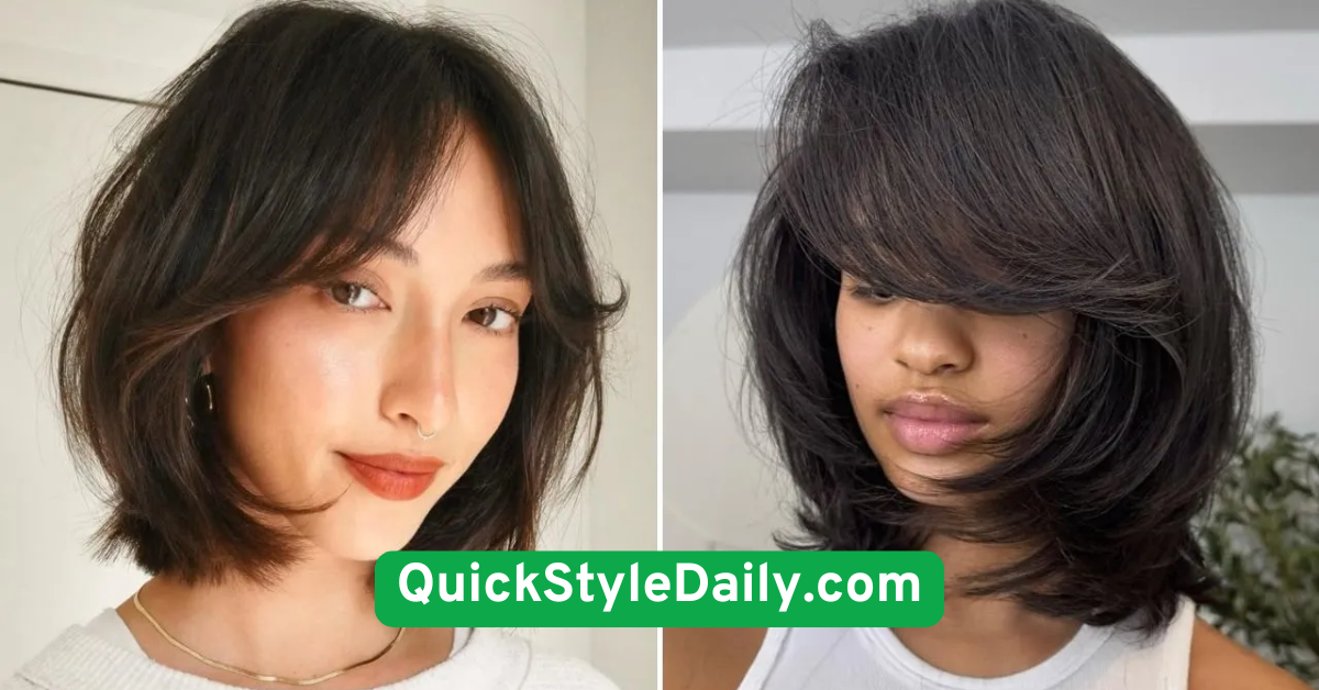 Soft Layered Bob for Instant Freshness