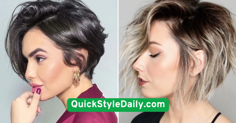Textured Side-Swept Pixie