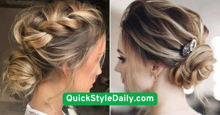 The Classic Low Bun