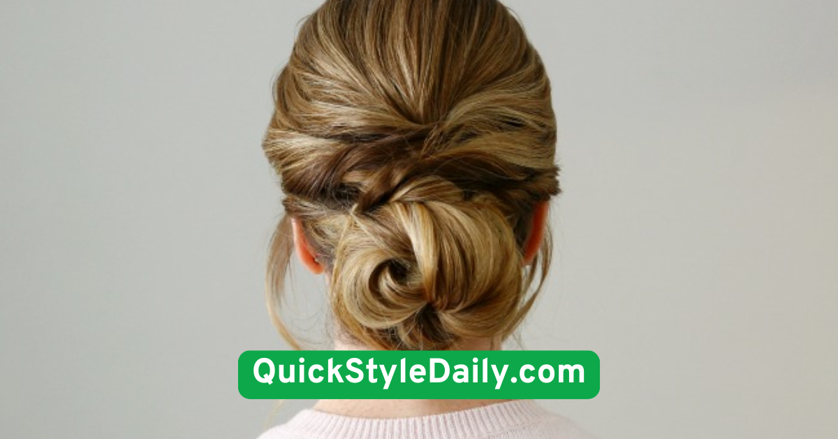 Twisted Low Bun