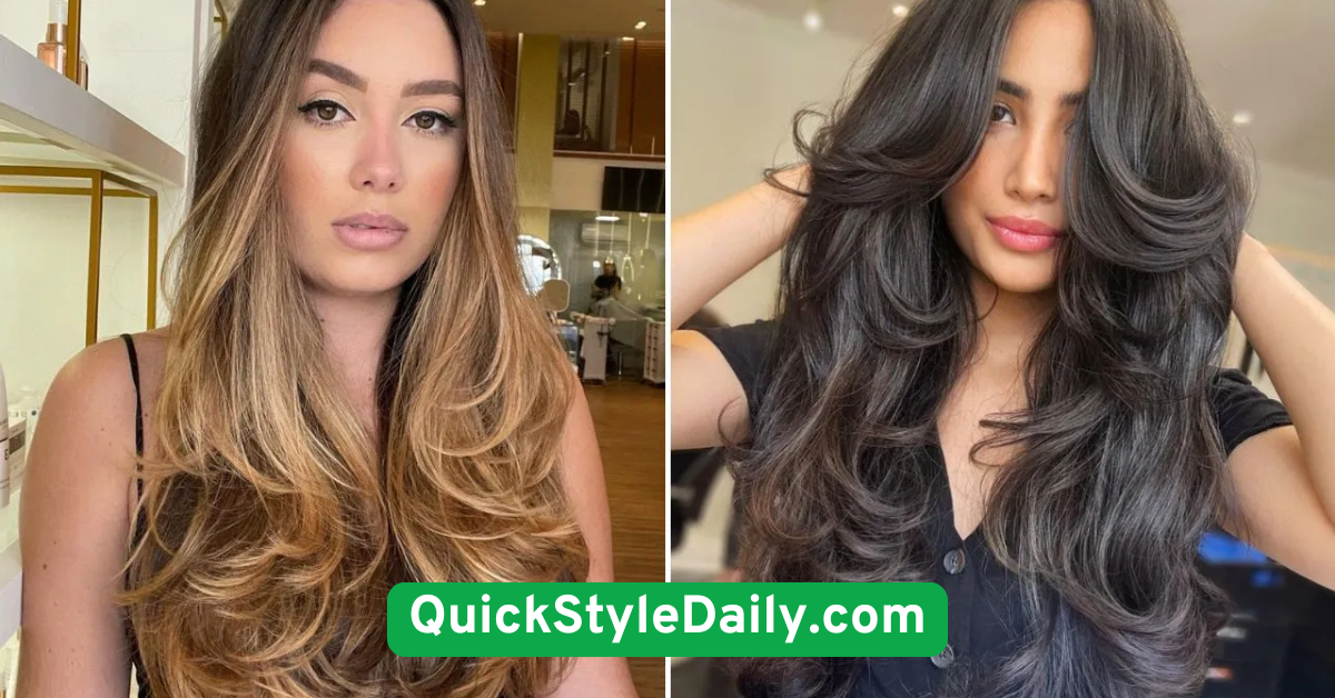 Curled Ends on Straight Hair