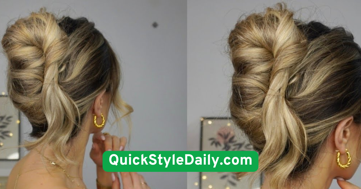 French Twist Clip Style