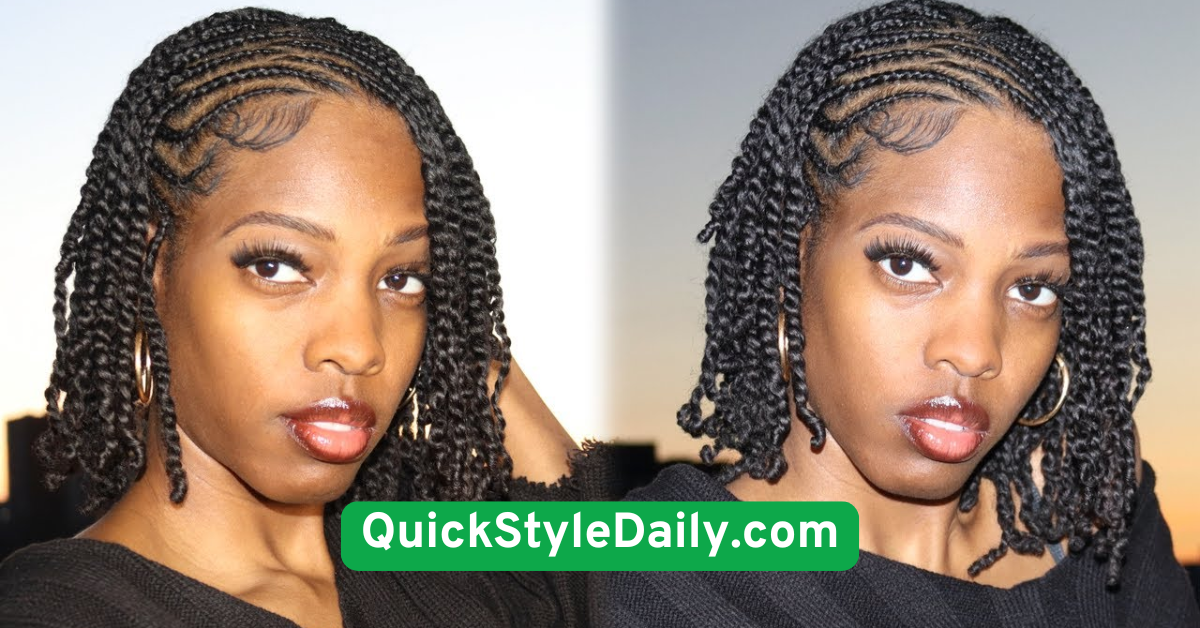  Mini Twists at the Front
