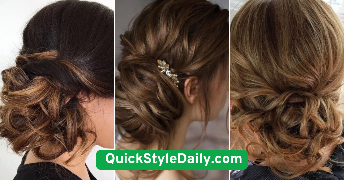 Rolled Side Chignon