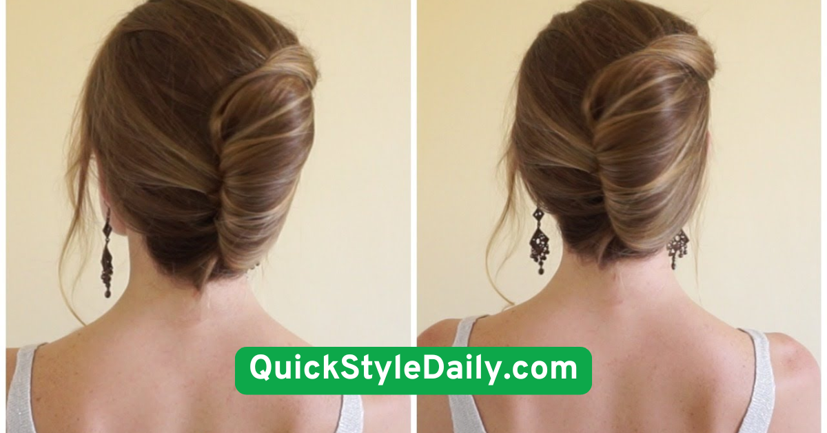  Simple French Twist