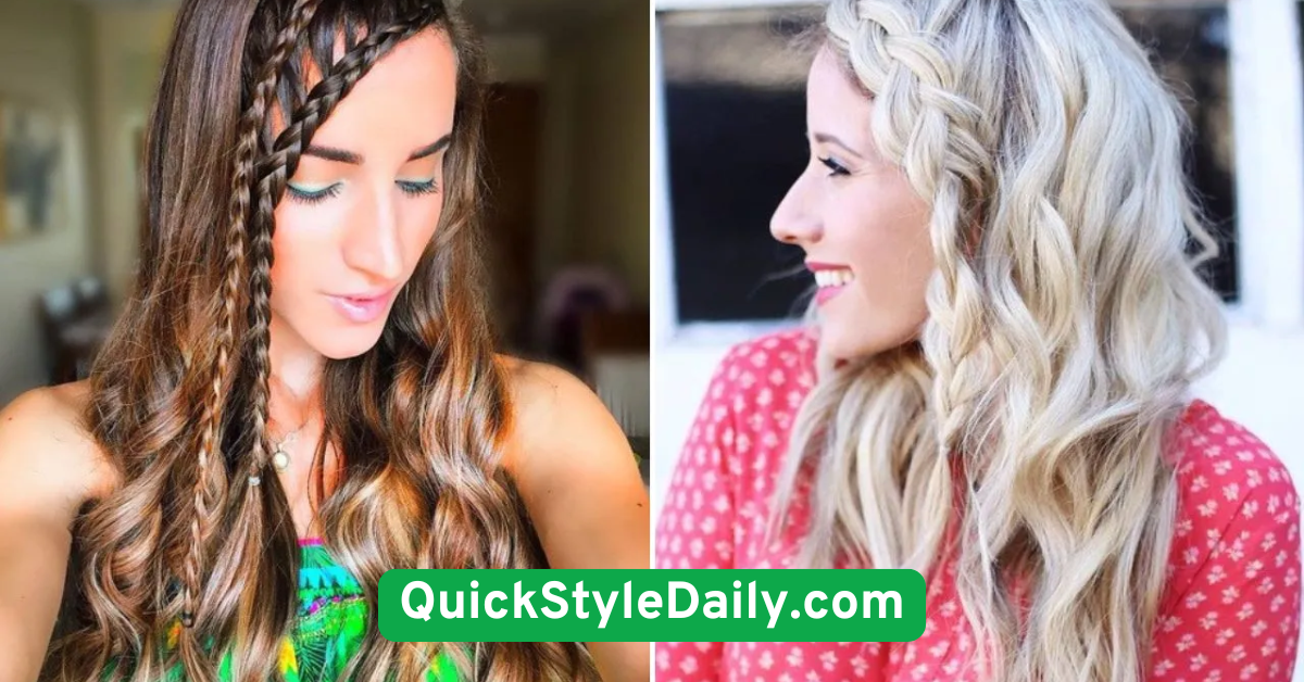  Hair Clip Accent with Side Bangs