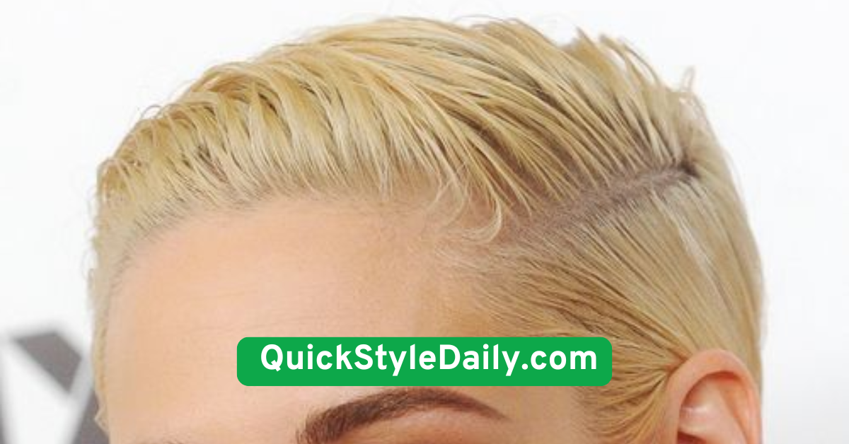 Slicked-Back Pixie
