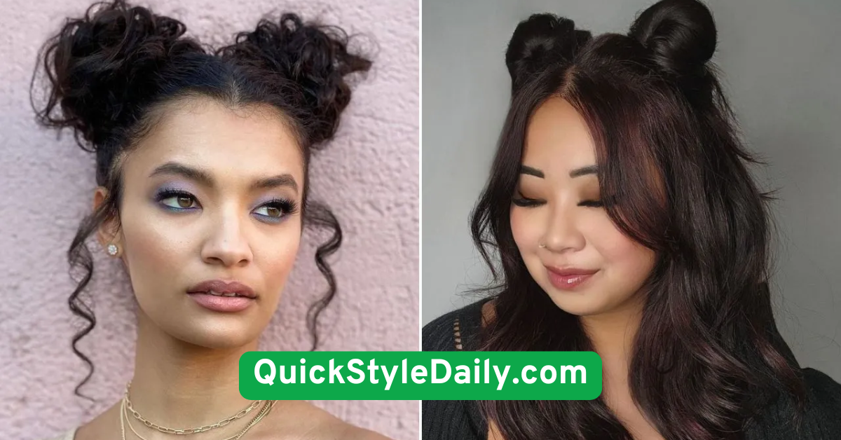 Space Buns for a Youthful Twist