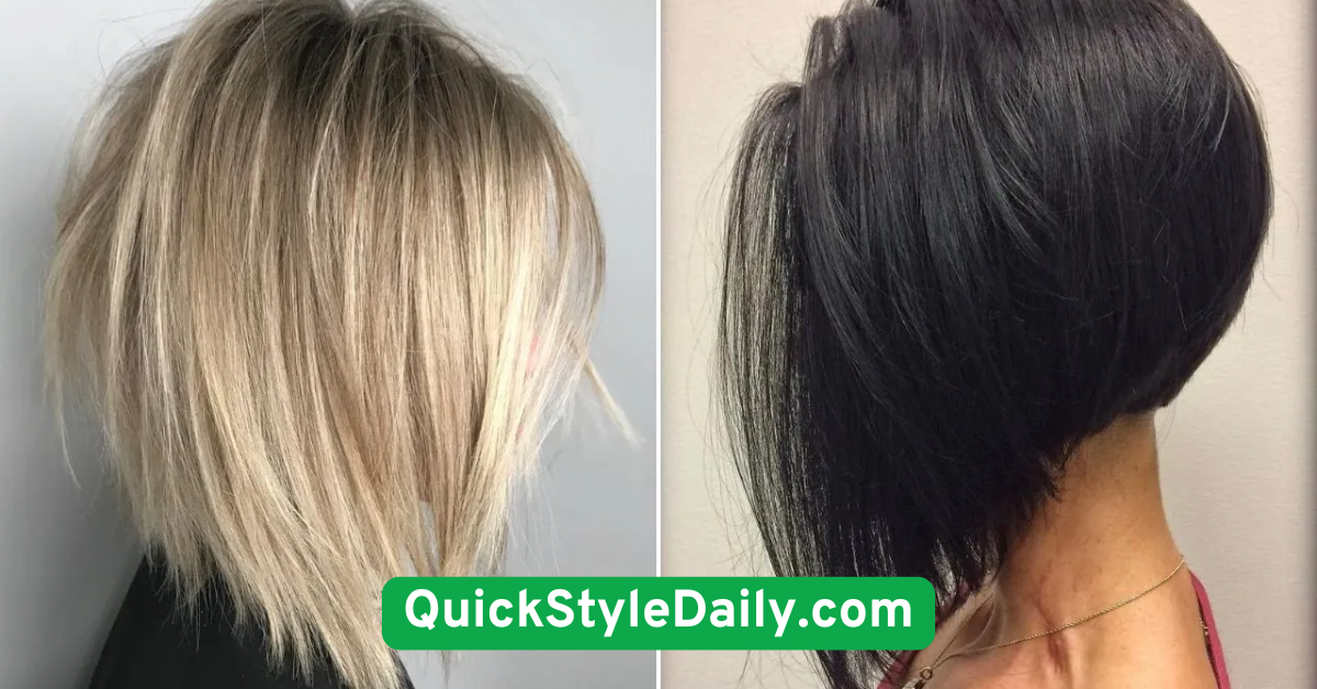 Asymmetrical Bob with Shine