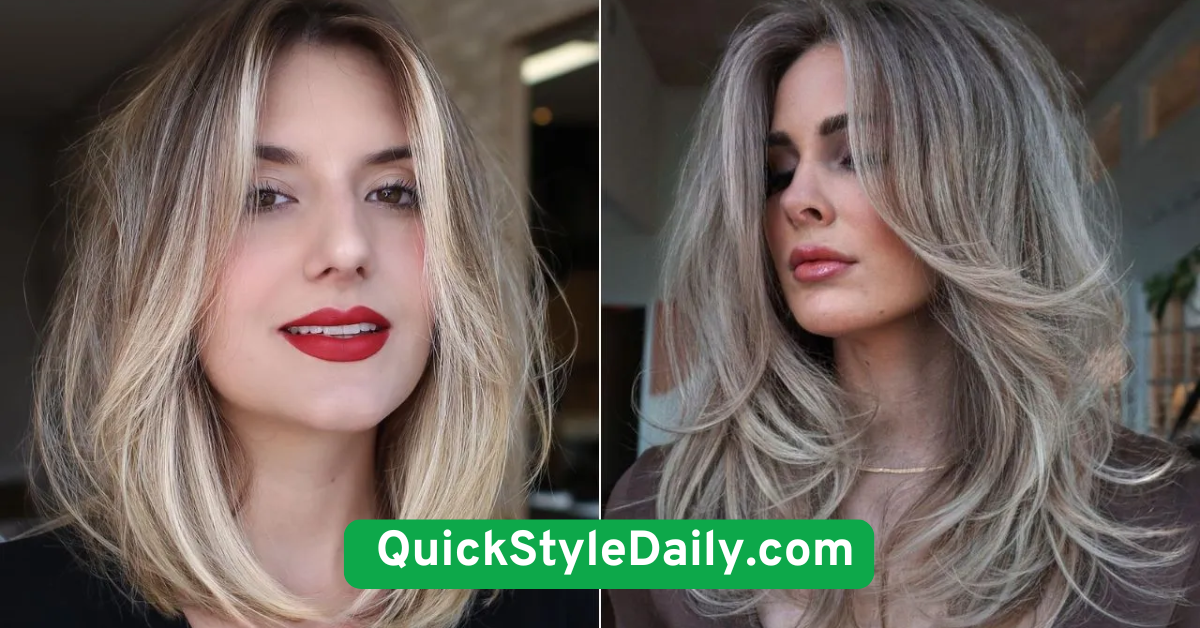 Face-Framing Layers with Blow-Dry