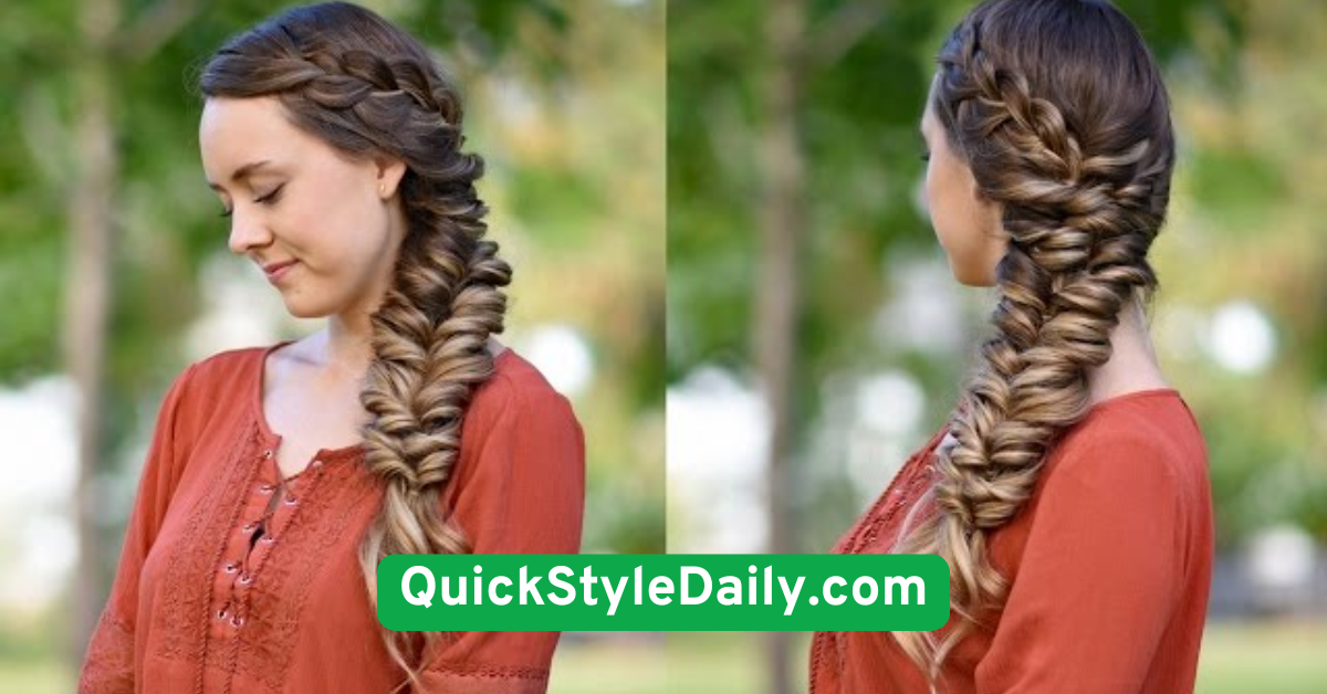 Side Braid with Sleek Edges