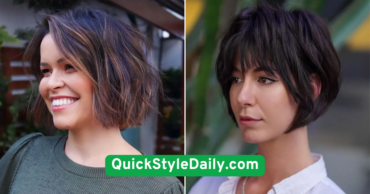 Sleek Chin-Length Bob