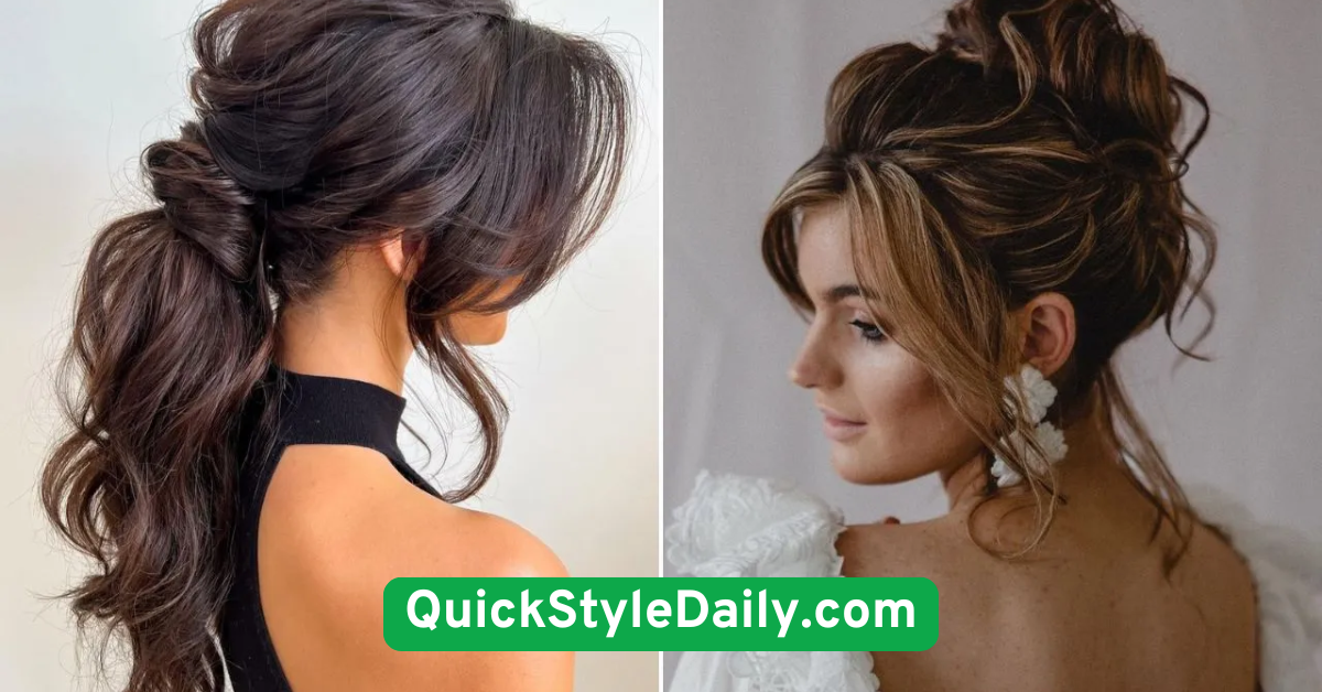 Textured High Bun