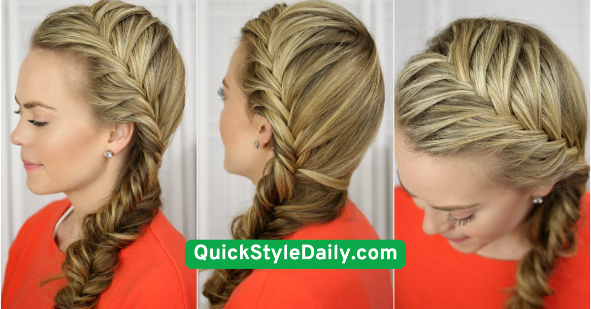 Fishtail Side Braid