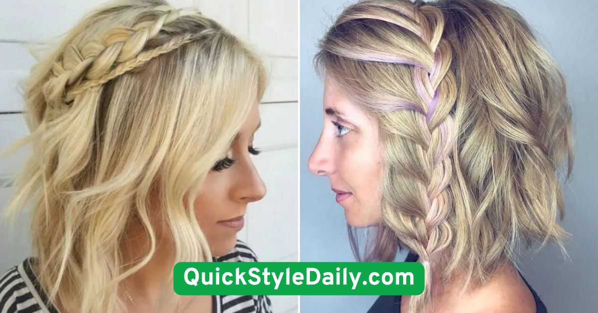 Braided Crown with Pixie Back