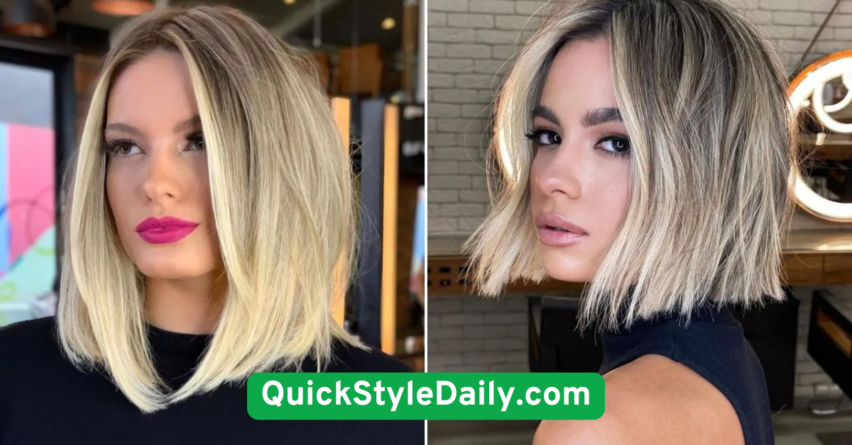 Dual Parted Look