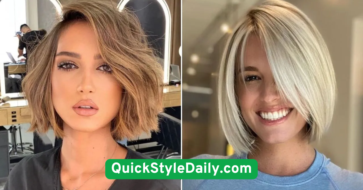 Professional Side-Parted Bob