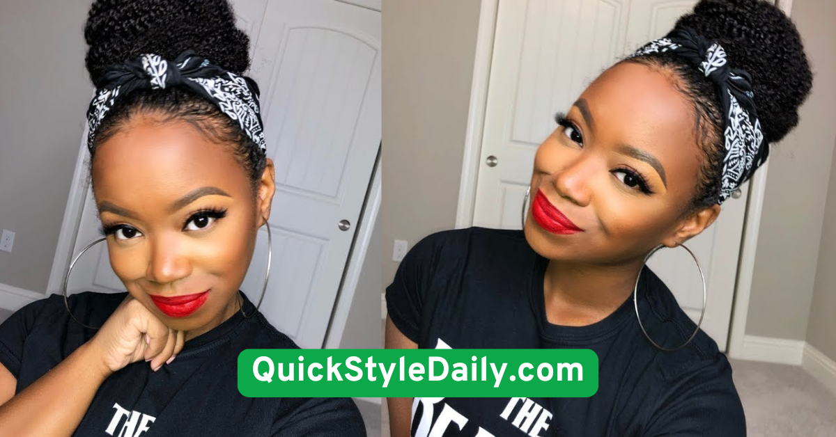  Top Knot with Statement Clip