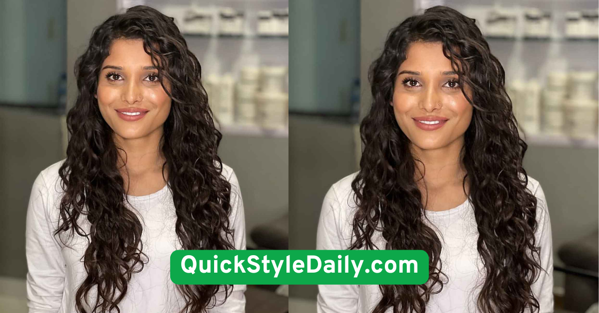  Layered Curls with Clipped Sides