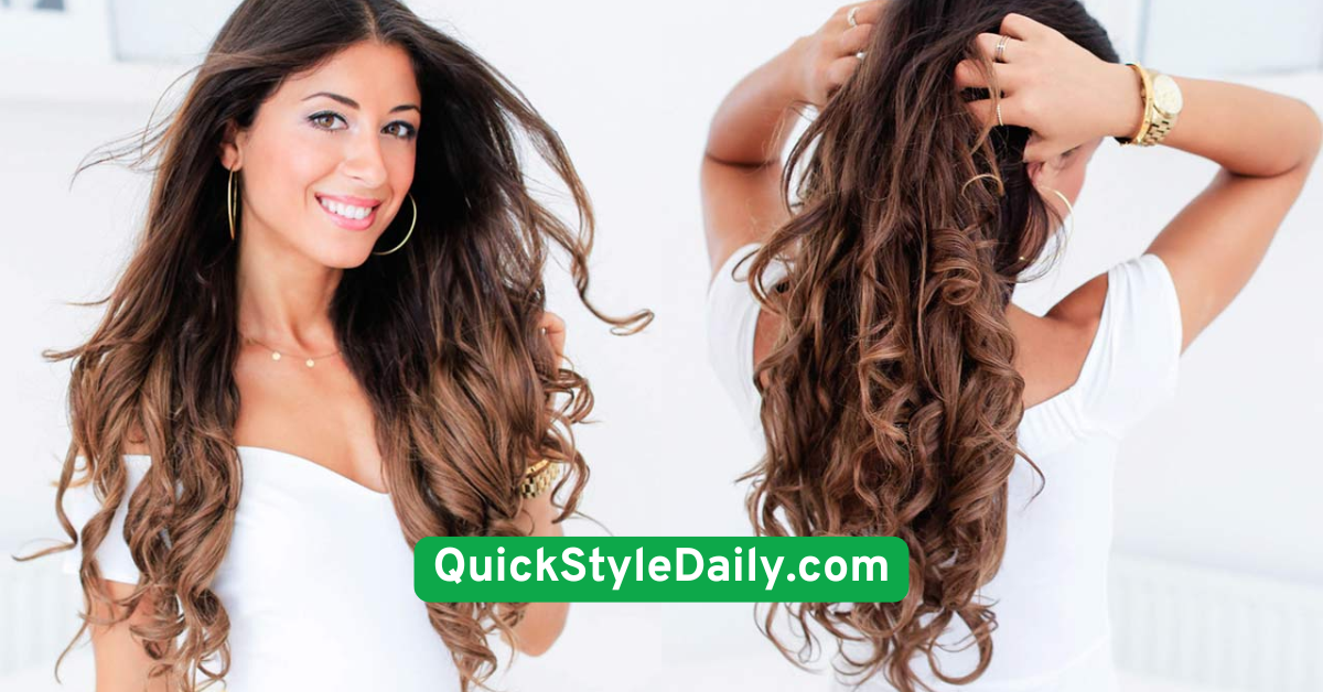 No-Heat Overnight Curls