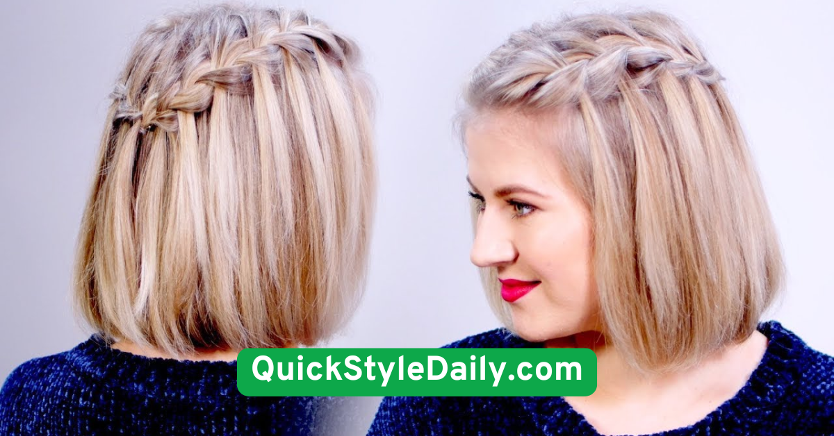 Braided Crown for Short Cuts