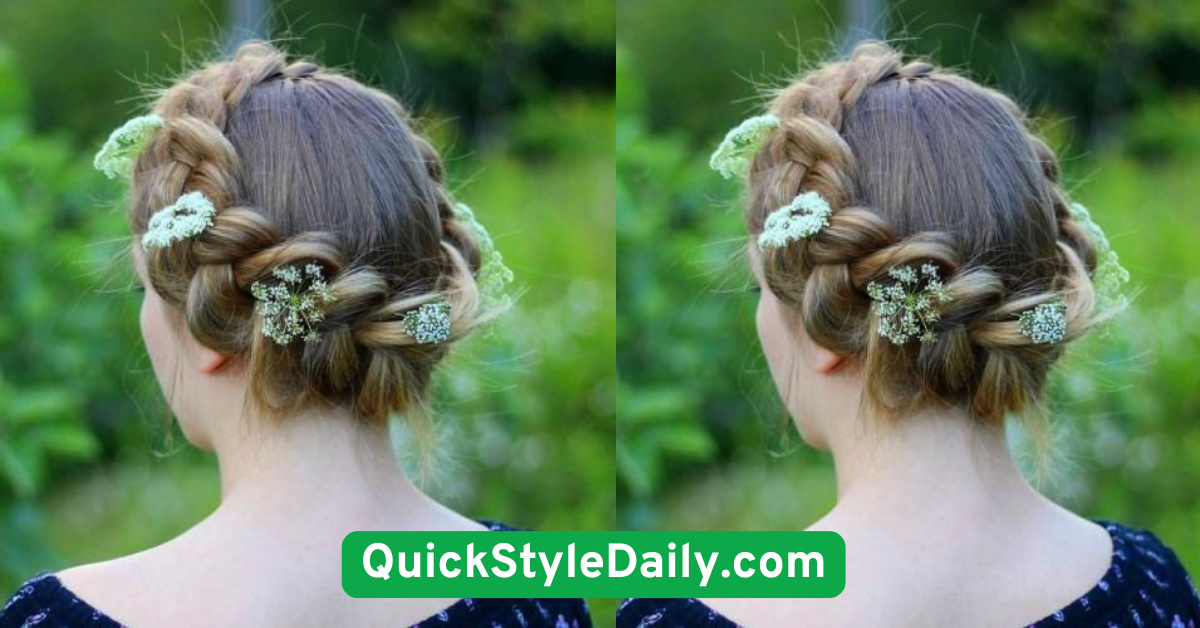 Braided Crown for a Youthful Glow