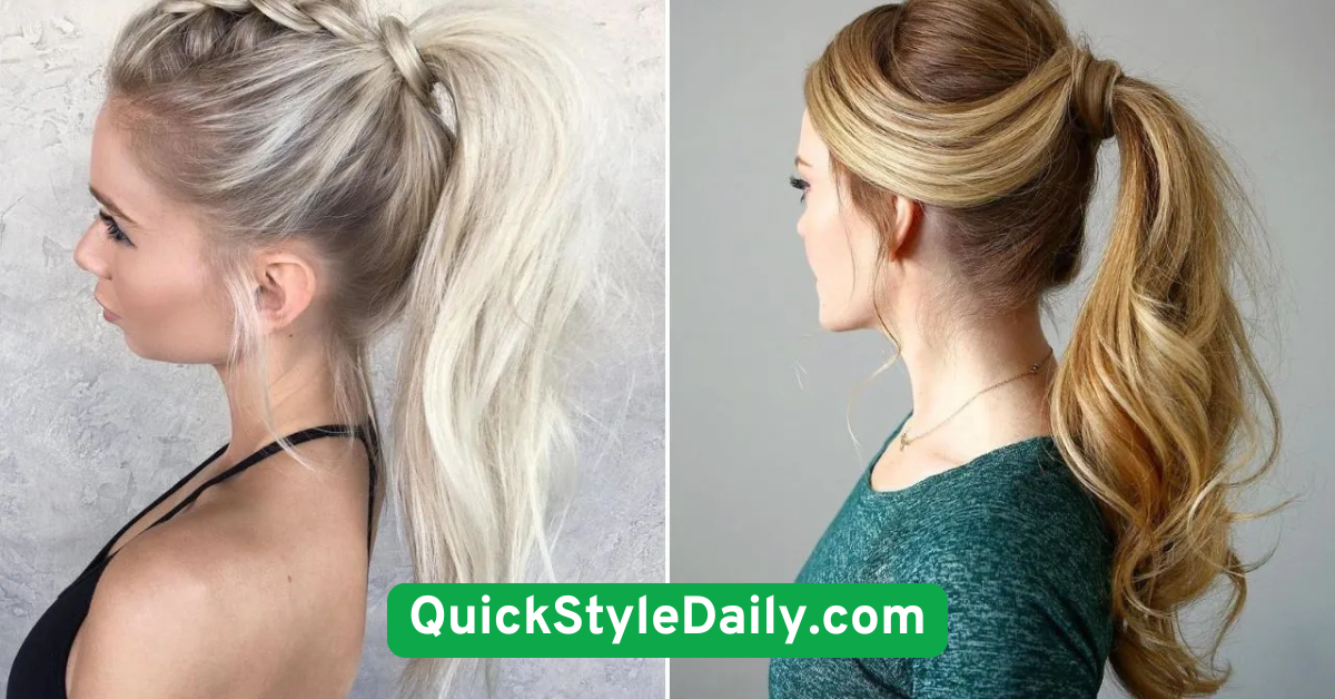 French Twist Ponytail Hybrid