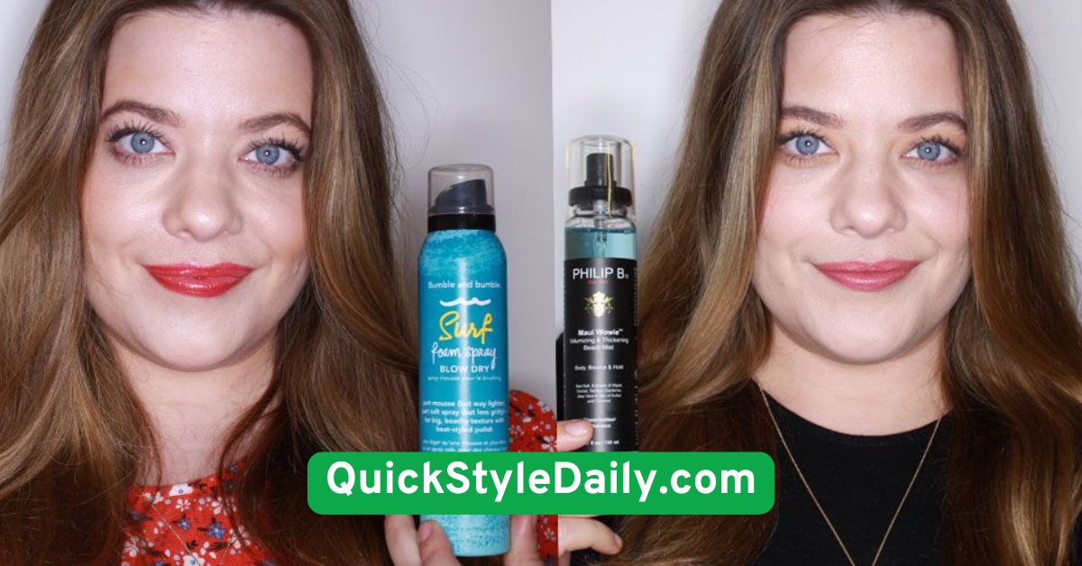 Tousled Layers with Sea Salt Spray
