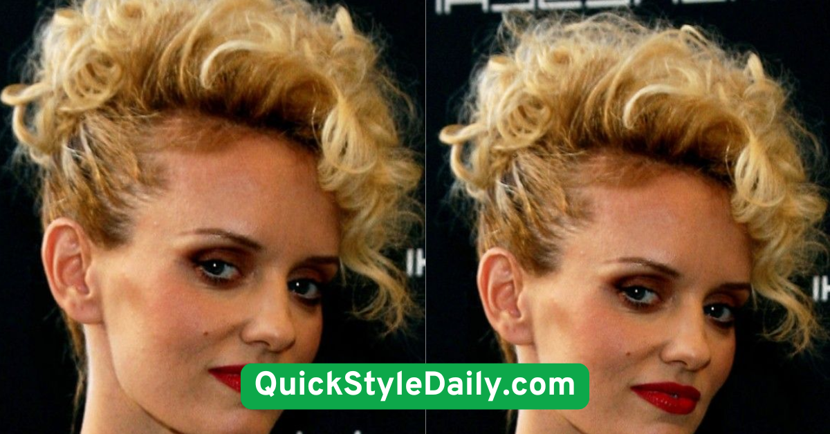  Short Curly Faux Hawk