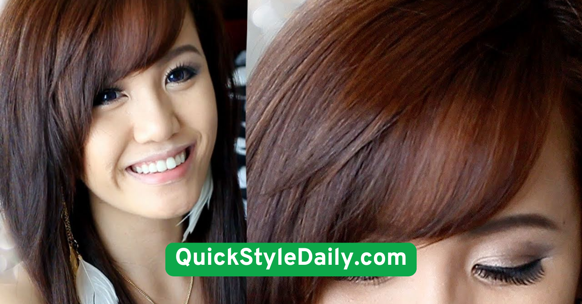 Side-Swept Bangs