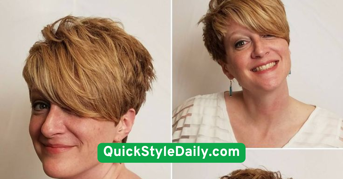 pixie Cut with Tousled Texture