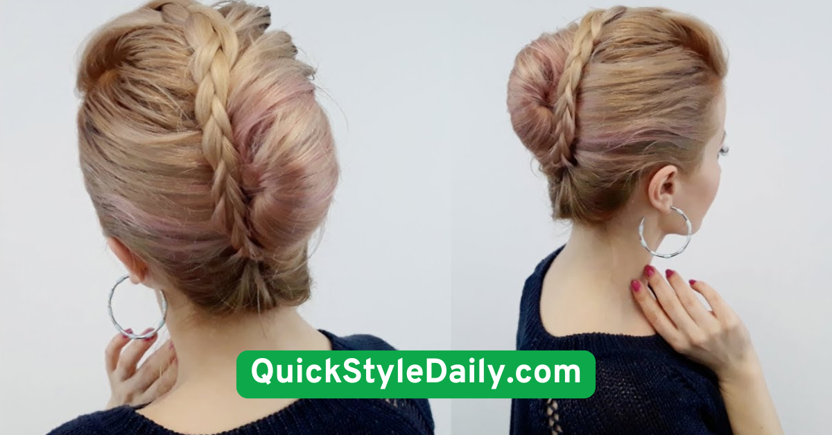 The Lazy French Twist