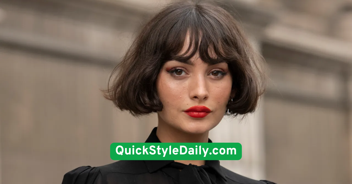 Chin-Length French Bob