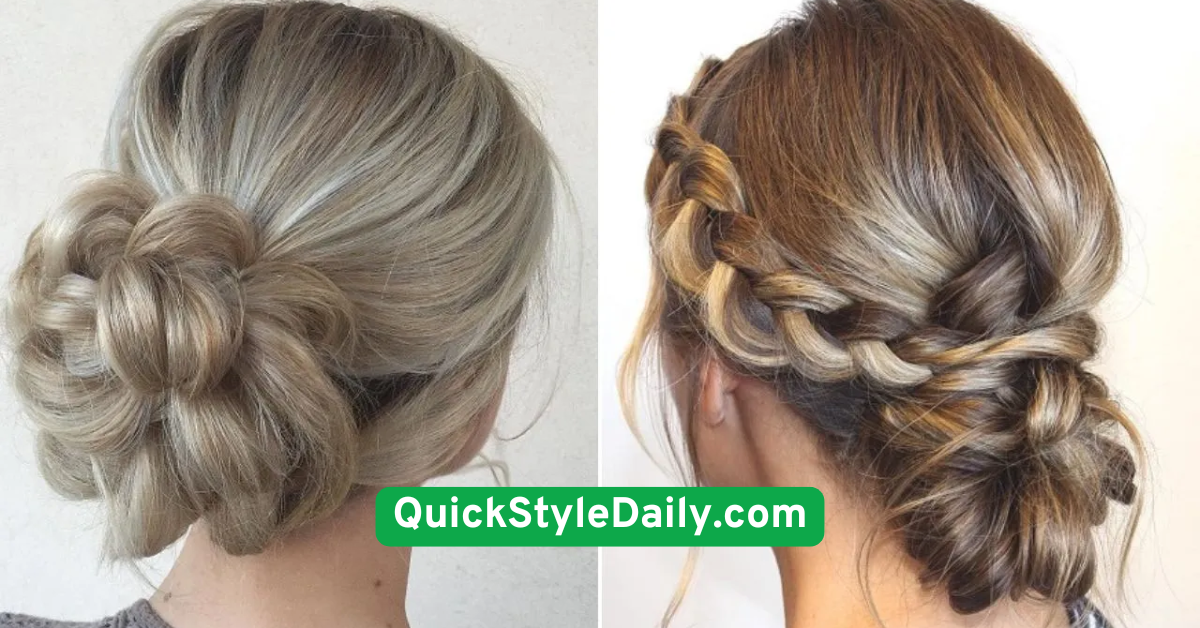 Messy Pixie Bun