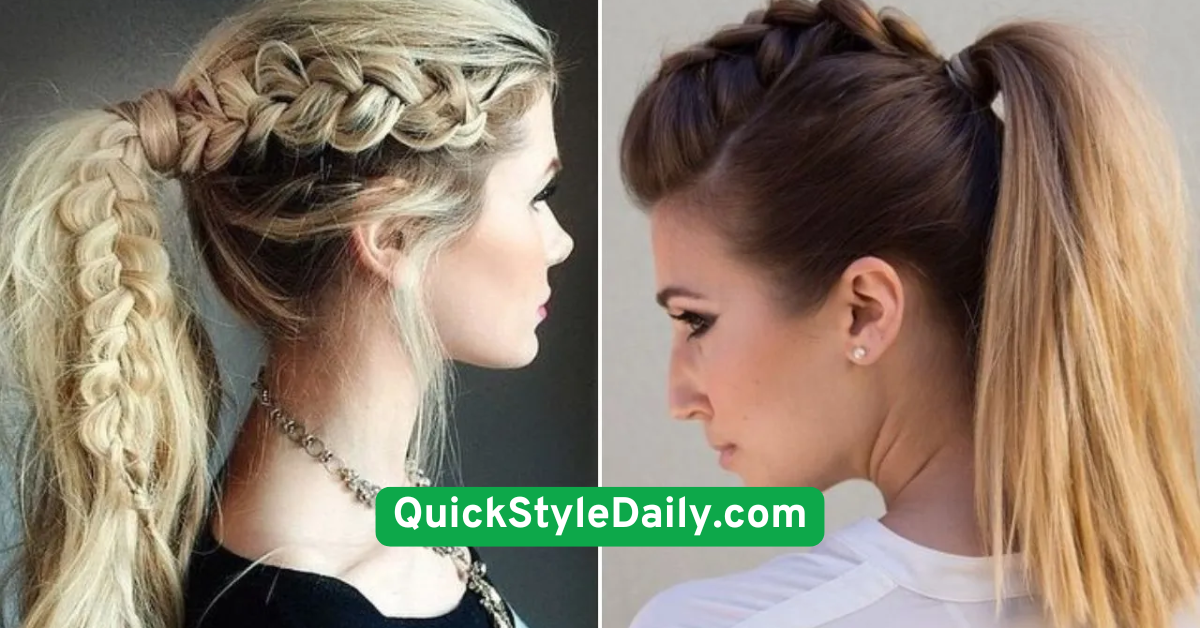 Sleek High Ponytail