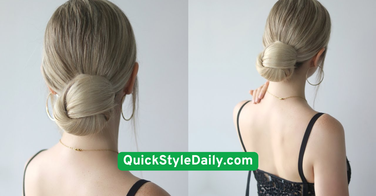 Sleek Low Bun