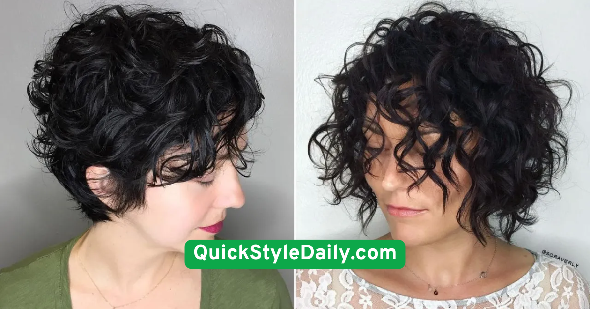 Soft Curled Pixie