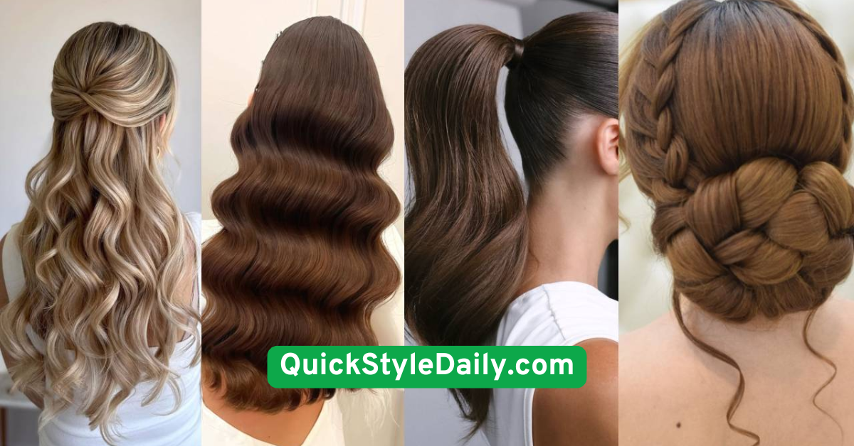Soft Curls with Braids