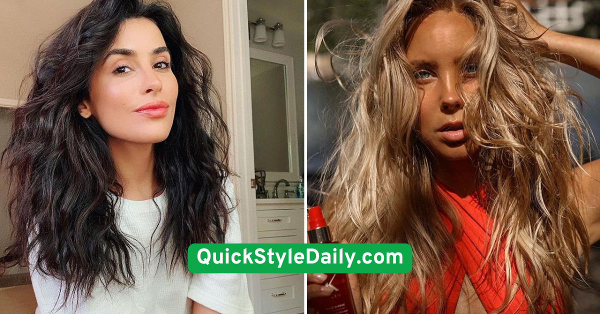 Tousled Bed Head Waves 