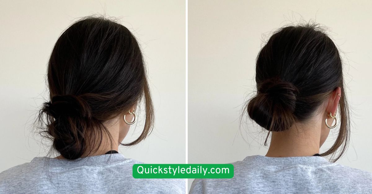 Sleek Low Ponytail