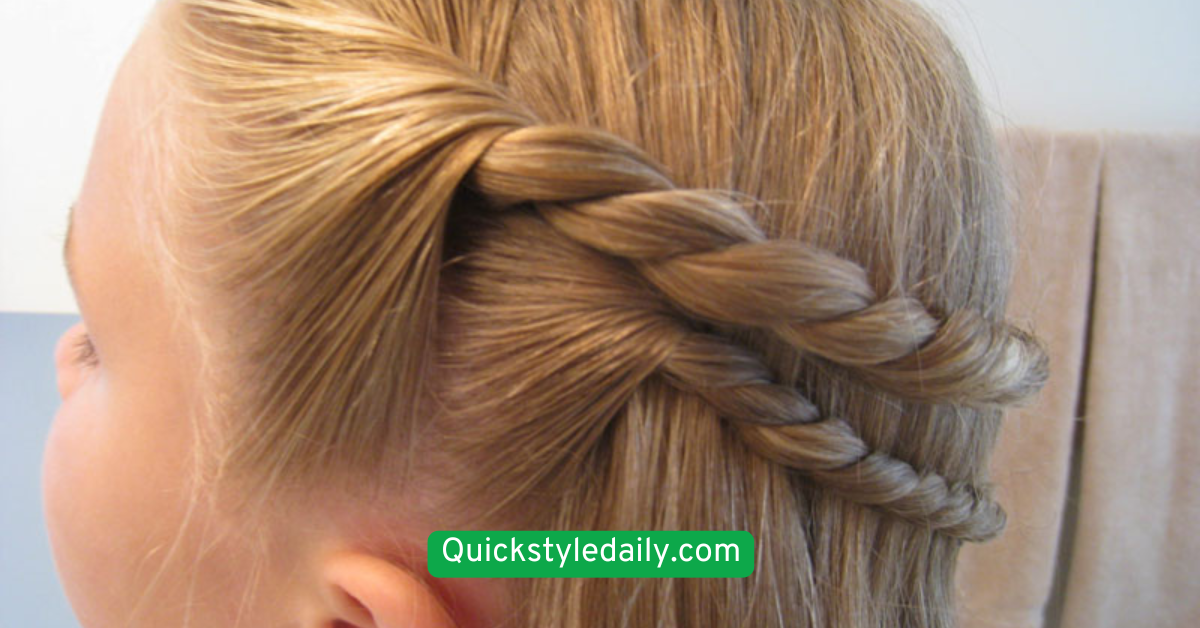 Simple Twist Ponytail