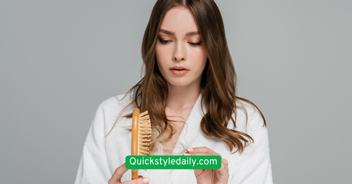 Headband with Loose Hair