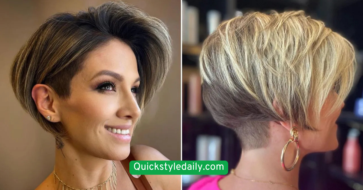 Pixie with Shaved Sides