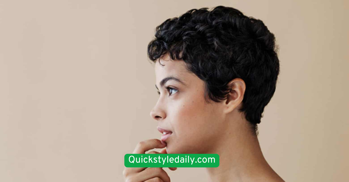 Pixie with Side-Swept Curls