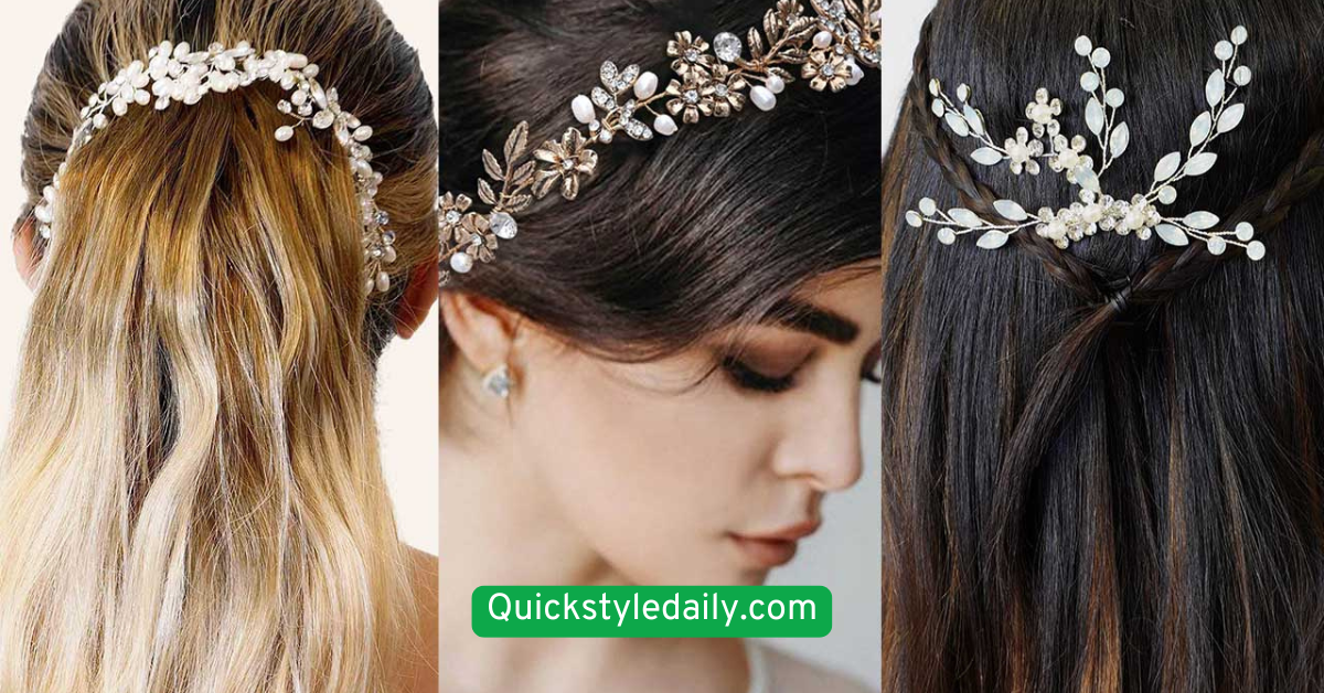 Short Hair with Headbands or Accessories