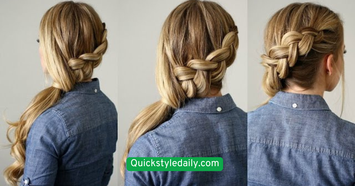 Side Swept Ponytail