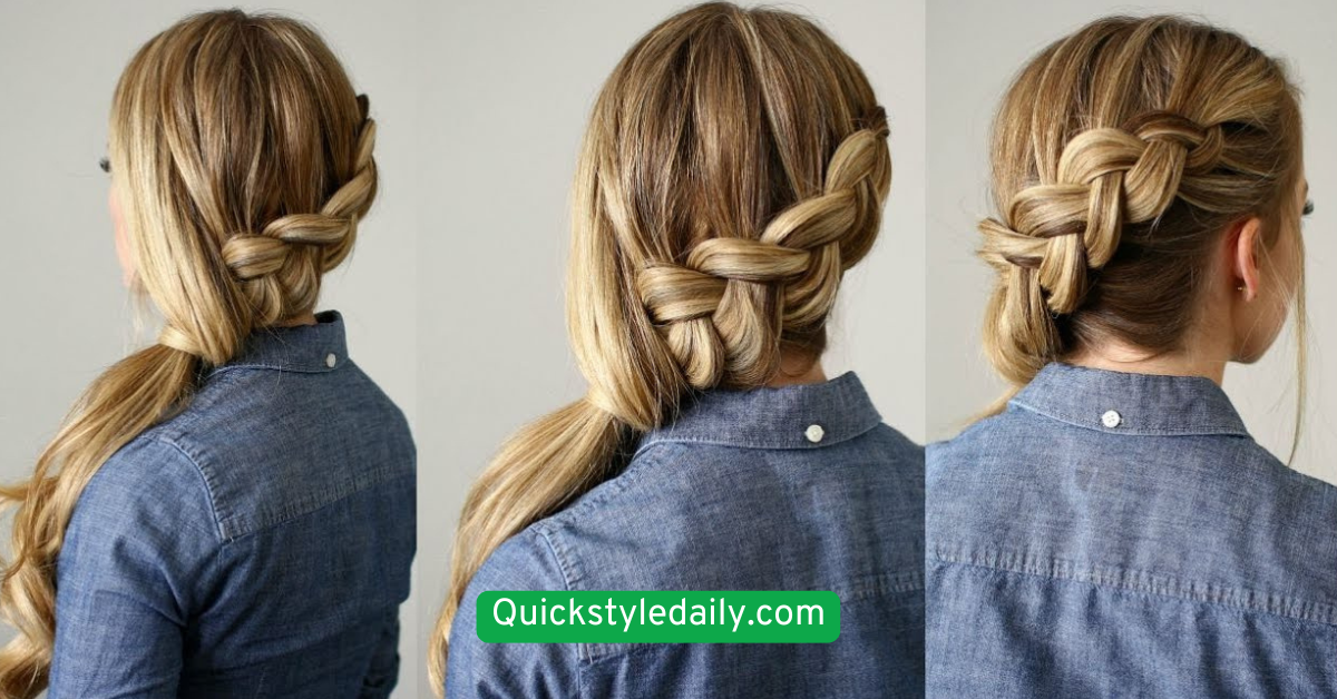 Side-Swept Ponytail